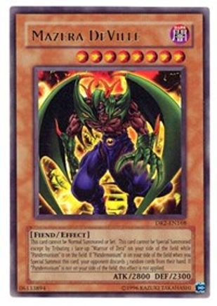 Mazera DeVille (DR2-EN168) - Dark Revelation Volume 2 Unlimited - Premium Yugioh Single from Konami - Just $0.79! Shop now at Game Crave Tournament Store