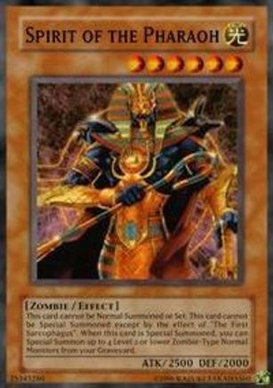 Spirit of the Pharaoh (DR2-EN175) - Dark Revelation Volume 2 Unlimited - Premium Yugioh Single from Konami - Just $6.80! Shop now at Game Crave Tournament Store