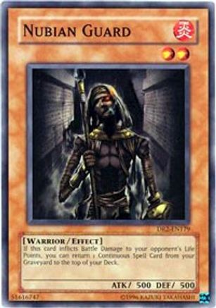 Nubian Guard (DR2-EN179) - Dark Revelation Volume 2 Unlimited - Premium Yugioh Single from Konami - Just $0.25! Shop now at Game Crave Tournament Store