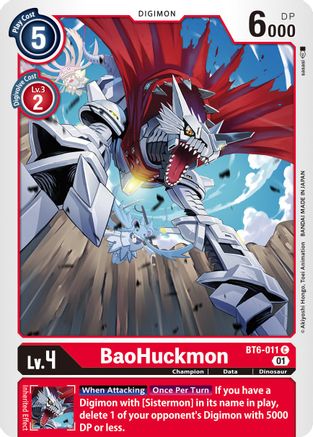 Game Crave Tournament Store - BaoHuckmon (BT6-011)
