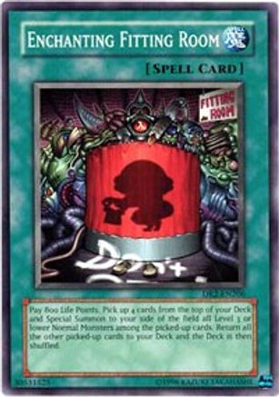 Enchanting Fitting Room (DR2-EN206) - Dark Revelation Volume 2 Unlimited - Premium Yugioh Single from Konami - Just $0.29! Shop now at Game Crave Tournament Store