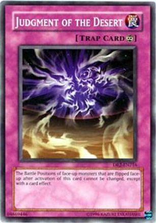 Judgment of the Desert (DR2-EN216) - Dark Revelation Volume 2 Unlimited - Premium Yugioh Single from Konami - Just $0.08! Shop now at Game Crave Tournament Store