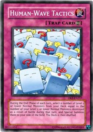 Human-Wave Tactics (DR2-EN217) - Dark Revelation Volume 2 Unlimited - Premium Yugioh Single from Konami - Just $0.26! Shop now at Game Crave Tournament Store