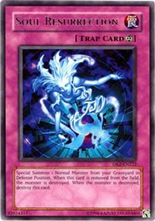 Soul Resurrection (DR2-EN222) - Dark Revelation Volume 2 Unlimited - Premium Yugioh Single from Konami - Just $0.54! Shop now at Game Crave Tournament Store