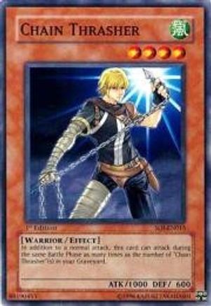Chain Thrasher (SOI-EN015) - Shadow of Infinity Unlimited - Premium Yugioh Single from Konami - Just $0.37! Shop now at Game Crave Tournament Store