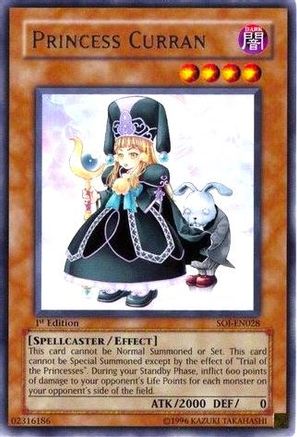 Princess Curran (SOI-EN028) - Shadow of Infinity 1st Edition - Premium Yugioh Single from Konami - Just $0.36! Shop now at Game Crave Tournament Store