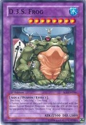 D.3.S. Frog (SOI-EN036) - Shadow of Infinity 1st Edition - Premium Yugioh Single from Konami - Just $0.36! Shop now at Game Crave Tournament Store
