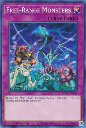 Free-Range Monsters (MP21-EN215) - 2021 Tin of Ancient Battles 1st Edition - Premium Yugioh Single from Konami - Just $0.25! Shop now at Game Crave Tournament Store