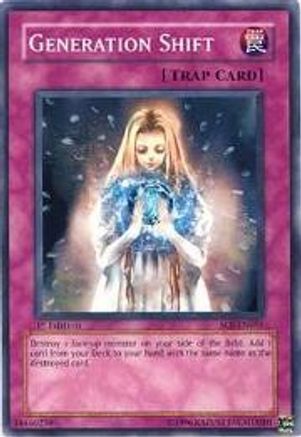 Generation Shift (SOI-EN055) - Shadow of Infinity 1st Edition - Premium Yugioh Single from Konami - Just $0.25! Shop now at Game Crave Tournament Store