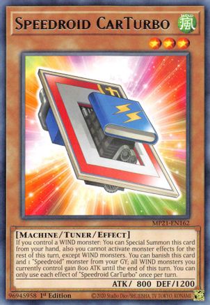 Speedroid CarTurbo (MP21-EN162) - 2021 Tin of Ancient Battles 1st Edition - Premium Yugioh Single from Konami - Just $0.25! Shop now at Game Crave Tournament Store