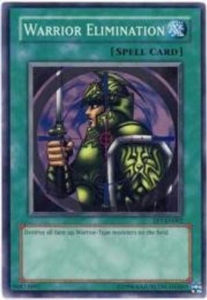 Warrior Elimination (TP7-EN002) - Tournament Pack 7 Unlimited - Premium Yugioh Single from Konami - Just $9.36! Shop now at Game Crave Tournament Store