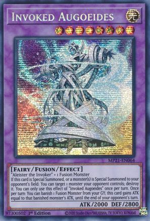 Invoked Augoeides (MP21-EN064) - 2021 Tin of Ancient Battles 1st Edition - Premium Yugioh Single from Konami - Just $0.25! Shop now at Game Crave Tournament Store