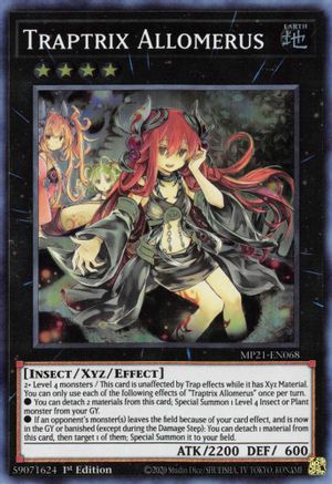 Traptrix Allomerus (MP21-EN068) - 2021 Tin of Ancient Battles 1st Edition - Premium Yugioh Single from Konami - Just $0.25! Shop now at Game Crave Tournament Store