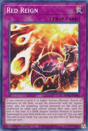 Red Reign (MP21-EN084) - 2021 Tin of Ancient Battles 1st Edition - Premium Yugioh Single from Konami - Just $0.25! Shop now at Game Crave Tournament Store