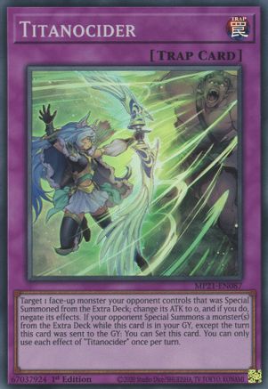 Titanocider (MP21-EN087) - 2021 Tin of Ancient Battles 1st Edition - Premium Yugioh Single from Konami - Just $0.25! Shop now at Game Crave Tournament Store