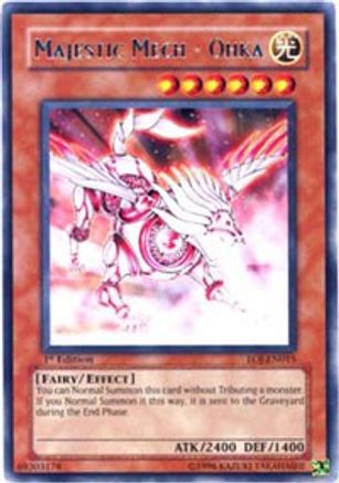 Majestic Mech - Ohka (EOJ-EN015) - Enemy of Justice Unlimited - Premium Yugioh Single from Konami - Just $0.25! Shop now at Game Crave Tournament Store
