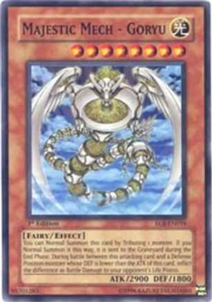 Majestic Mech - Goryu (EOJ-EN016) - Enemy of Justice 1st Edition - Premium Yugioh Single from Konami - Just $0.25! Shop now at Game Crave Tournament Store