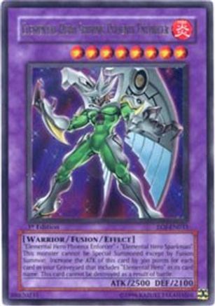 Elemental Hero Shining Phoenix Enforcer (EOJ-EN033) - Enemy of Justice Unlimited - Premium Yugioh Single from Konami - Just $8.37! Shop now at Game Crave Tournament Store