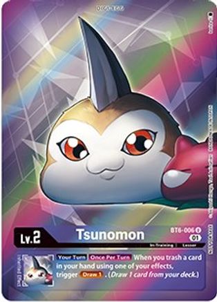 Tsunomon (Box Topper) (BT6-006) - Double Diamond Foil - Premium Digimon Single from Bandai - Just $5.57! Shop now at Game Crave Tournament Store