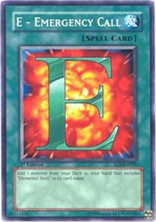 E - Emergency Call (EOJ-EN039) - Enemy of Justice Unlimited - Premium Yugioh Single from Konami - Just $0.62! Shop now at Game Crave Tournament Store