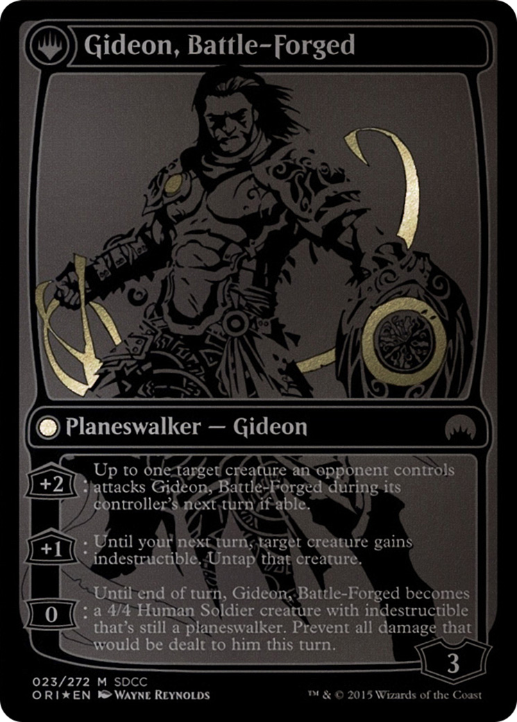 Kytheon, Hero of Akros // Gideon, Battle-Forged (PS15-023) - San Diego Comic-Con 2015: (originpwdfc) Foil - Premium MTG Single from Wizards of the Coast - Just $7.71! Shop now at Game Crave Tournament Store