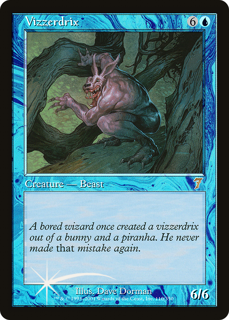 Vizzerdrix (7ED-110★) - Seventh Edition Foil - Premium MTG Single from Wizards of the Coast - Just $17.54! Shop now at Game Crave Tournament Store