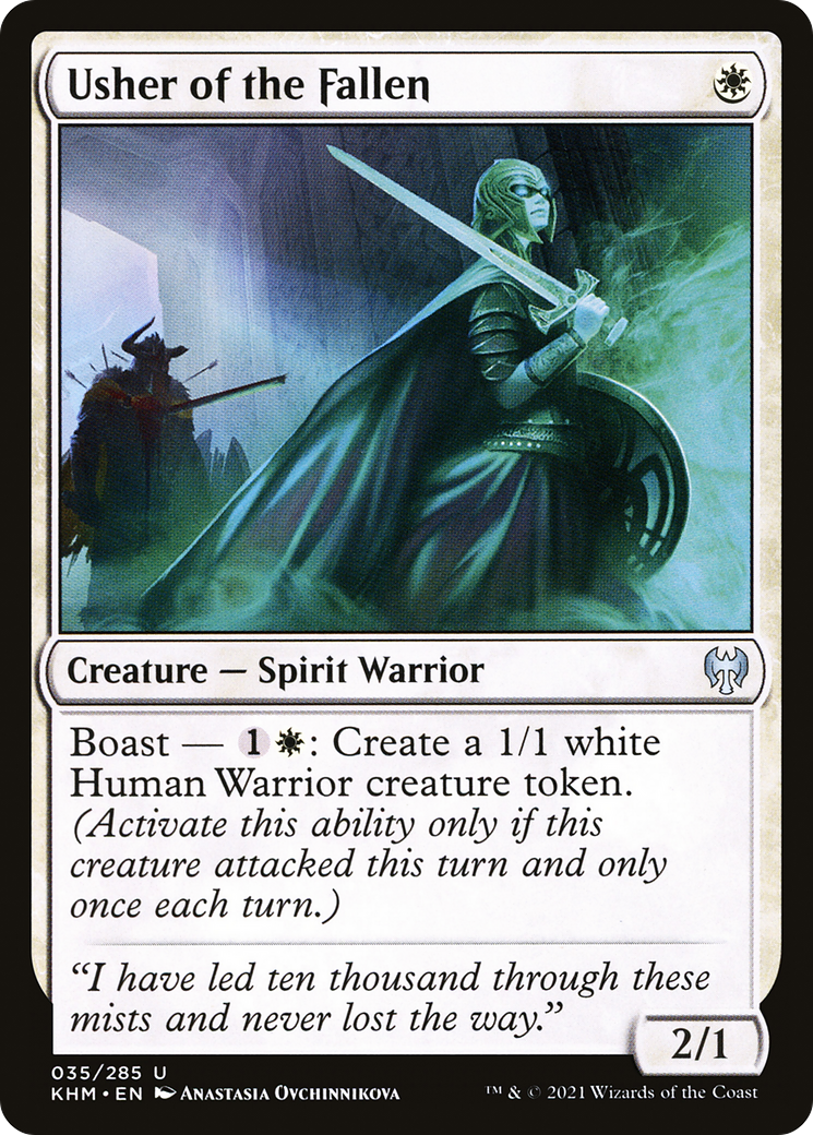 Usher of the Fallen (KHM-035) - Kaldheim Foil - Premium MTG Single from Wizards of the Coast - Just $0.25! Shop now at Game Crave Tournament Store