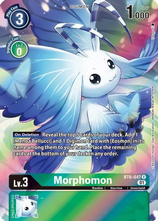 Morphomon (Alternate Art) (BT6-047) - Double Diamond Foil - Premium Digimon Single from Bandai - Just $0.92! Shop now at Game Crave Tournament Store