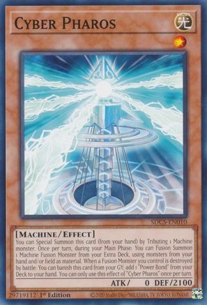 Cyber Pharos (SDCS-EN010) - Structure Deck: Cyber Strike Unlimited - Premium Yugioh Single from Konami - Just $0.25! Shop now at Game Crave Tournament Store