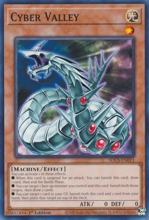 Cyber Valley (SDCS-EN011) - Structure Deck: Cyber Strike 1st Edition - Premium Yugioh Single from Konami - Just $0.25! Shop now at Game Crave Tournament Store