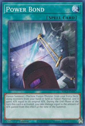 Game Crave Tournament Store - Power Bond (SDCS-EN047) - Structure Deck: Cyber Strike 1st Edition Game Crave Tournament Store - Power Bond (SDCS-EN047) - Structure Deck: Cyber Strike 1st Edition