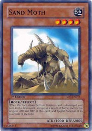 Sand Moth (SD7-EN015) - Structure Deck: Invincible Fortress Unlimited - Premium Yugioh Single from Konami - Just $0.11! Shop now at Game Crave Tournament Store