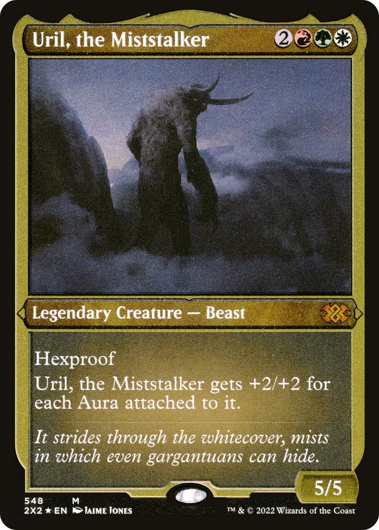 Uril, the Miststalker (2X2-548) - Double Masters 2022 Etched Foil - Premium MTG Single from Wizards of the Coast - Just $1.45! Shop now at Game Crave Tournament Store