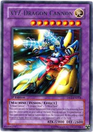 XYZ-Dragon Cannon (DP2-EN014) - Duelist Pack 2: Chazz Princeton 1st Edition - Premium Yugioh Single from Konami - Just $0.45! Shop now at Game Crave Tournament Store