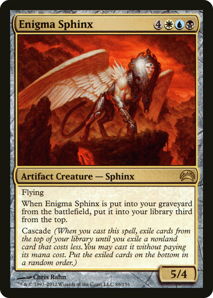 Enigma Sphinx (PC2-089) - Planechase 2012 - Premium MTG Single from Wizards of the Coast - Just $0.09! Shop now at Game Crave Tournament Store