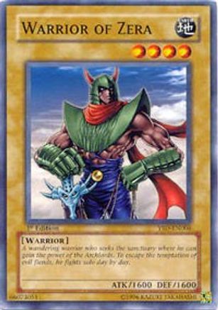 Warrior of Zera (YSD-EN006) - Starter Deck 2006 1st Edition - Premium Yugioh Single from Konami - Just $0.20! Shop now at Game Crave Tournament Store