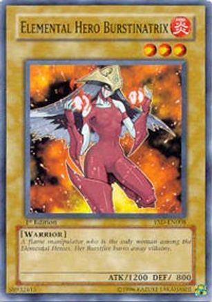 Elemental Hero Burstinatrix (YSD-EN008) - Starter Deck 2006 Unlimited - Premium Yugioh Single from Konami - Just $0.32! Shop now at Game Crave Tournament Store