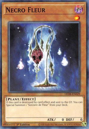 Necro Fleur (LED8-EN029) - Legendary Duelists: Synchro Storm 1st Edition - Premium Yugioh Single from Konami - Just $0.25! Shop now at Game Crave Tournament Store