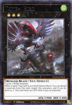 yugioh bird cards Game Crave Tournament Store - Totem Bird (LED8-EN054)