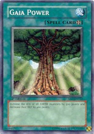 Gaia Power (YSD-EN022) - Starter Deck 2006 1st Edition - Premium Yugioh Single from Konami - Just $0.25! Shop now at Game Crave Tournament Store
