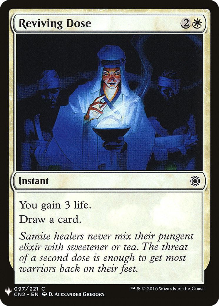 Reviving Dose (MB1-211) - Mystery Booster - Premium MTG Single from Wizards of the Coast - Just $0.08! Shop now at Game Crave Tournament Store