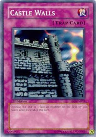 Castle Walls (YSD-EN033) - Starter Deck 2006 Unlimited - Premium Yugioh Single from Konami - Just $0.27! Shop now at Game Crave Tournament Store