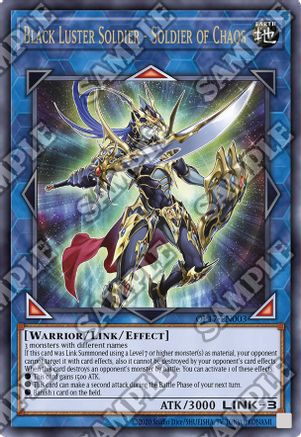 Black Luster Soldier - Soldier of Chaos (OP17-EN003) - OTS Tournament Pack 17 Unlimited - Premium Yugioh Single from Konami - Just $16.30! Shop now at Game Crave Tournament Store