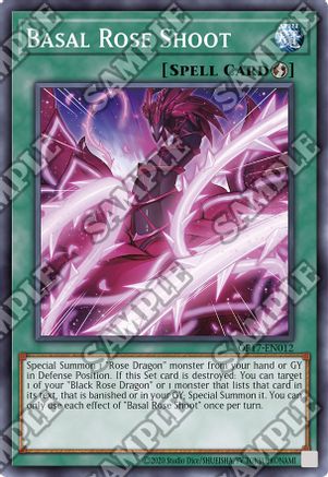 Basal Rose Shoot (OP17-EN012) - OTS Tournament Pack 17 Unlimited - Premium Yugioh Single from Konami - Just $1.18! Shop now at Game Crave Tournament Store