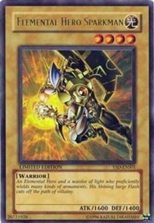 Elemental HERO Sparkman (YSD-ENS01) - Starter Deck 2006 Limited - Premium Yugioh Single from Konami - Just $4.24! Shop now at Game Crave Tournament Store