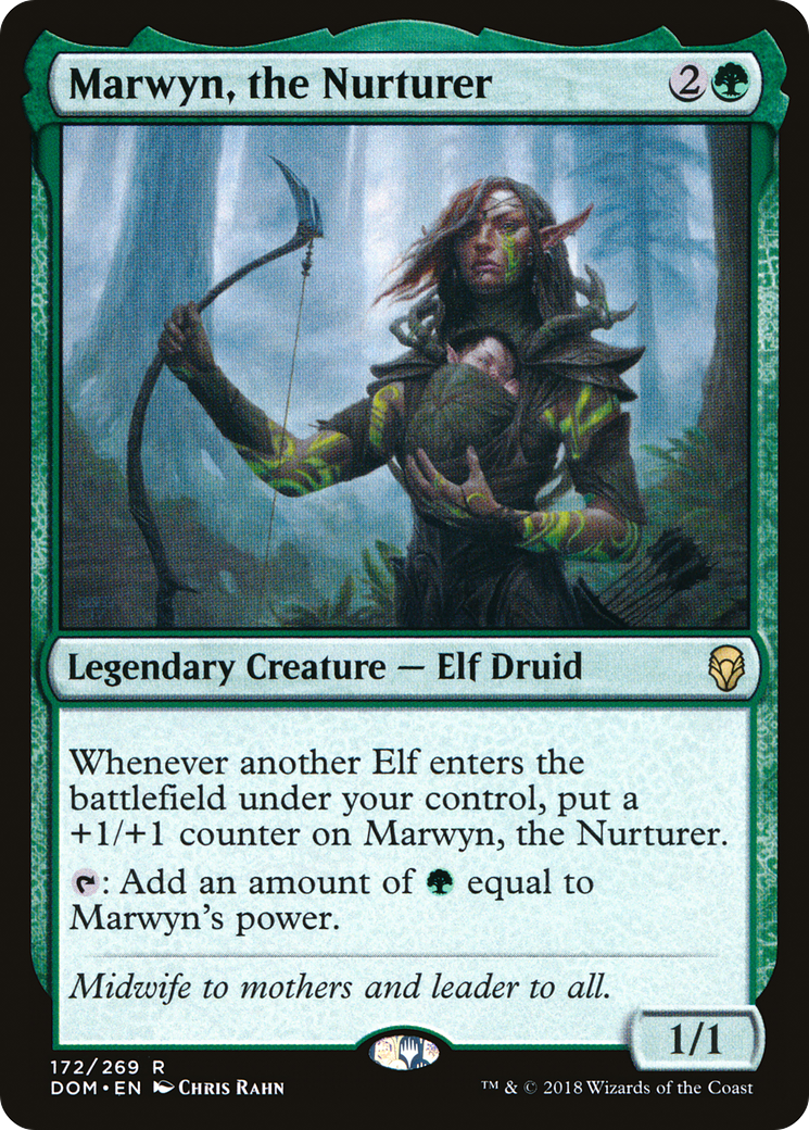 Marwyn, the Nurturer (DOM-172) - Dominaria - Premium MTG Single from Wizards of the Coast - Just $0.47! Shop now at Game Crave Tournament Store