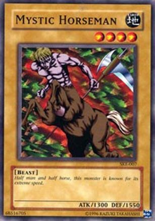 Mystic Horseman (SKE-007) - Starter Deck: Kaiba Evolution 1st Edition - Premium Yugioh Single from Konami - Just $0.31! Shop now at Game Crave Tournament Store