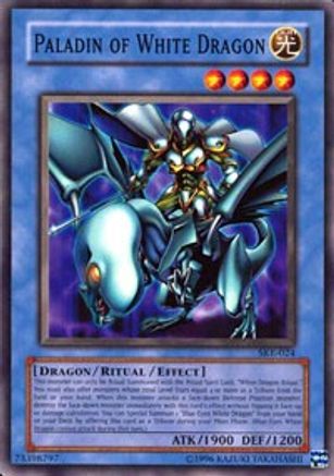 Paladin of White Dragon (SKE-024) - Starter Deck: Kaiba Evolution Unlimited - Premium Yugioh Single from Konami - Just $0.59! Shop now at Game Crave Tournament Store