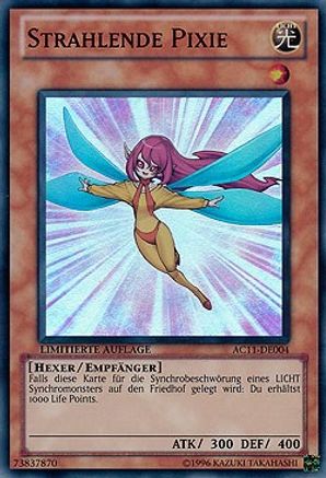 Sunny Pixie (German) - "Strahlende Pixie" (AC11-DE004) - Advent Calendar 2011 (Adventskalender) Limited - Premium Yugioh Single from Konami - Just $3.86! Shop now at Game Crave Tournament Store