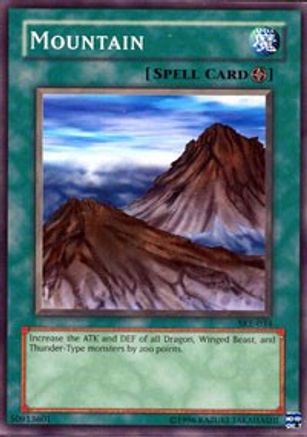 Mountain (SKE-034) - Starter Deck: Kaiba Evolution Unlimited - Premium Yugioh Single from Konami - Just $0.38! Shop now at Game Crave Tournament Store